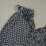 Gingham Cotton Rompers – Hand Embroidered, Unisex