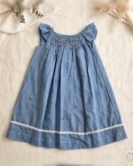 Blue Smocked Dress
