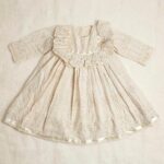 Cream Eyelet Dress