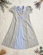 Grey Bow Dress