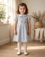 Grey Bow Dress