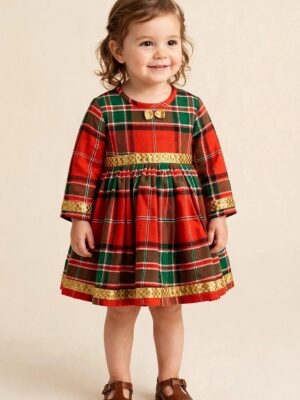 Holiday Plaid Dress