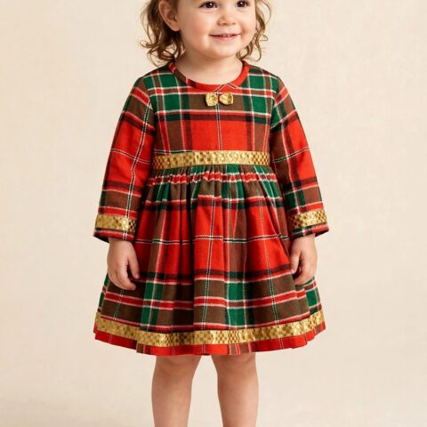 Holiday Plaid Dress