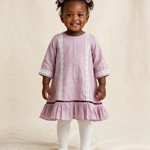 Lavender Lace Dress