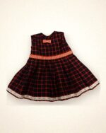 Navy Check Dress