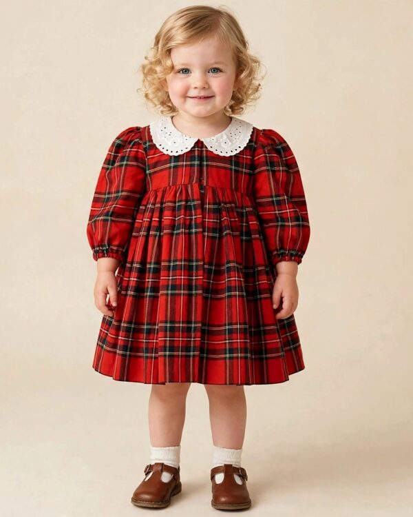 Red Tartan Dress